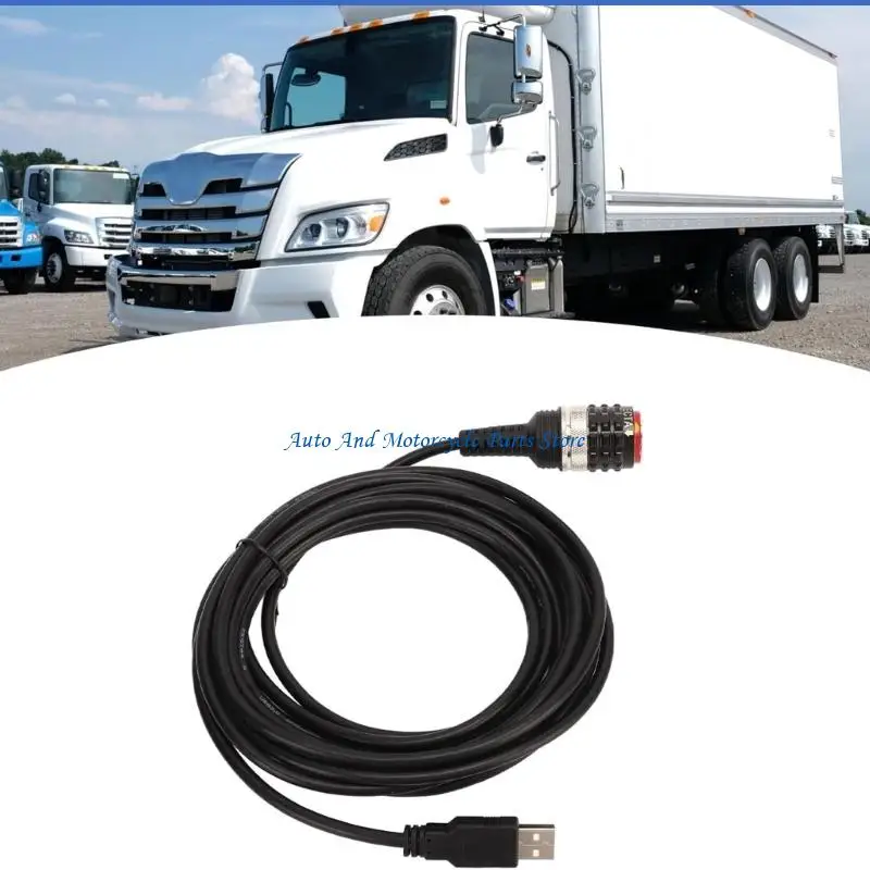 P9FD Truck Diagnostic Tool Cable for Vocom Replace 88890305 USB Connection Cord Wire Data Logging Parameter Adjustment Cable