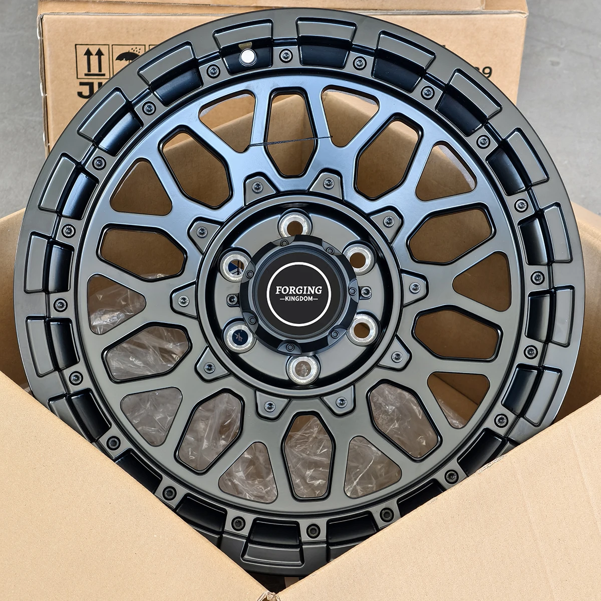 

Heavy Duty Forged Aluminum Wheels Off-road Wheels Reinforced for Jeeps & 4x4 Adventures Available in 5-Lug/6-Lug/8-Lug