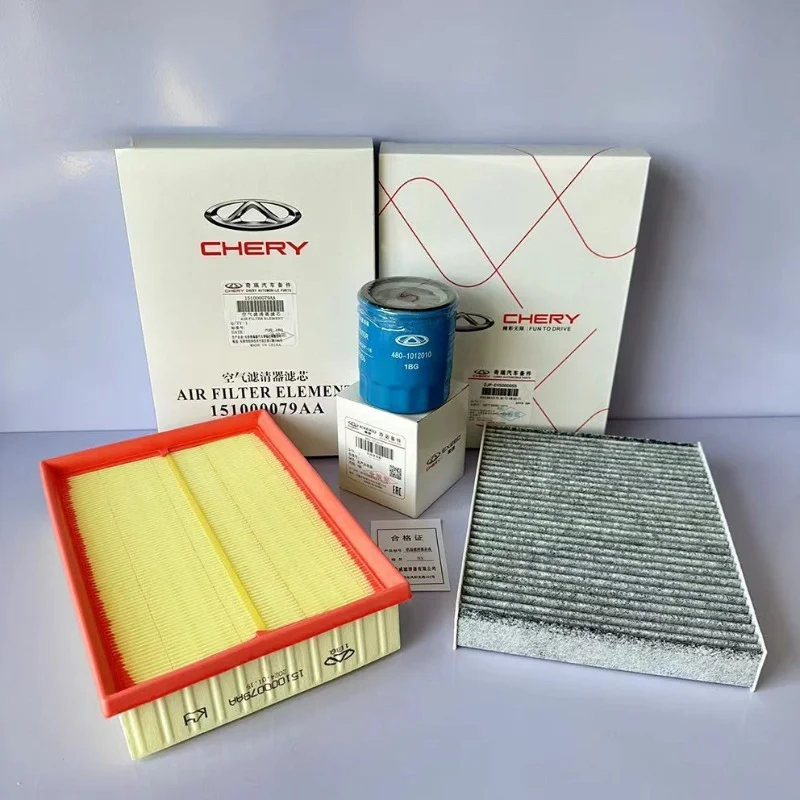 Original Air AC Oil Filters Set for JAECOO J7 TJ-1 151000079AA 480-1012010 ZJP-CY5000055