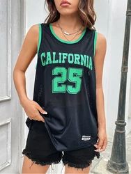 Basketball Sport Vest Quick Drying Training Tops California Couple Sport Tops Sleeveless Basketball Jersey Men Women Vest Tops