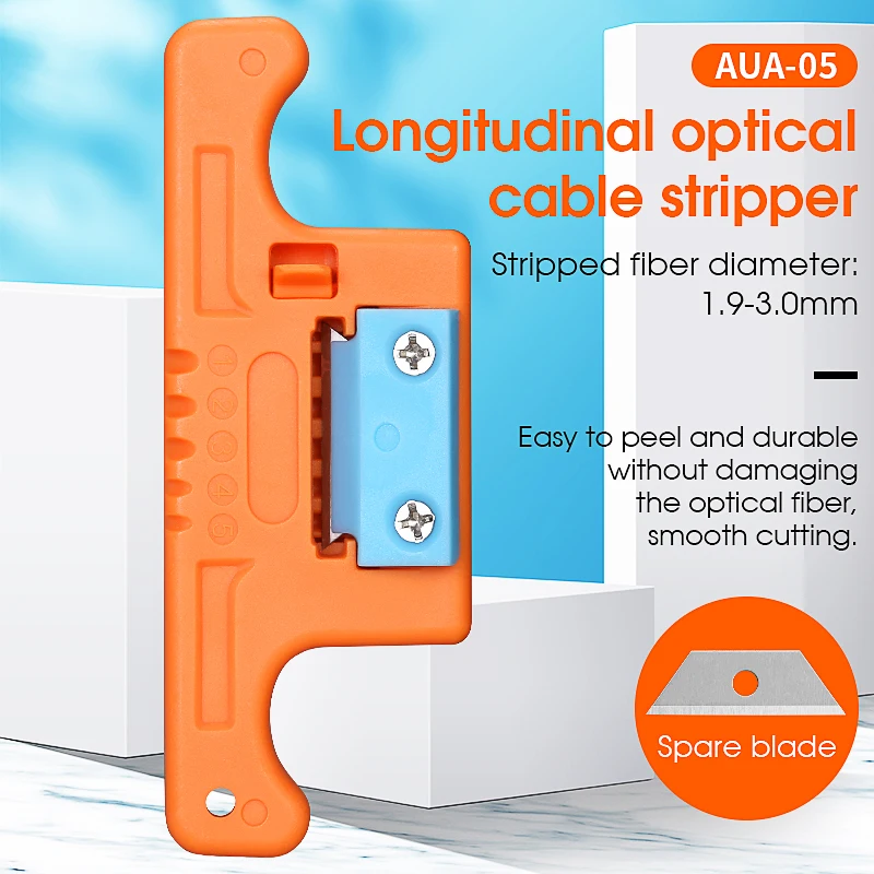 

COMPTYCO FTTH Fiber Optic Stripping 1.9-3mm MSAT5 Access Tool HMSAT-5 Loose Buffer Tube Stripper AUA-05