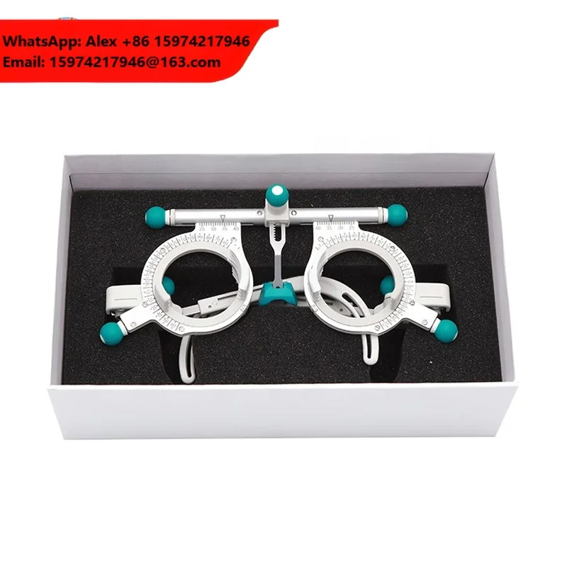 Optometry Trial Frame Optical Instrument Test Glasses Ultralight Titanium Ophthalmology Eyesight Test Frame Ophthalmic Equipment