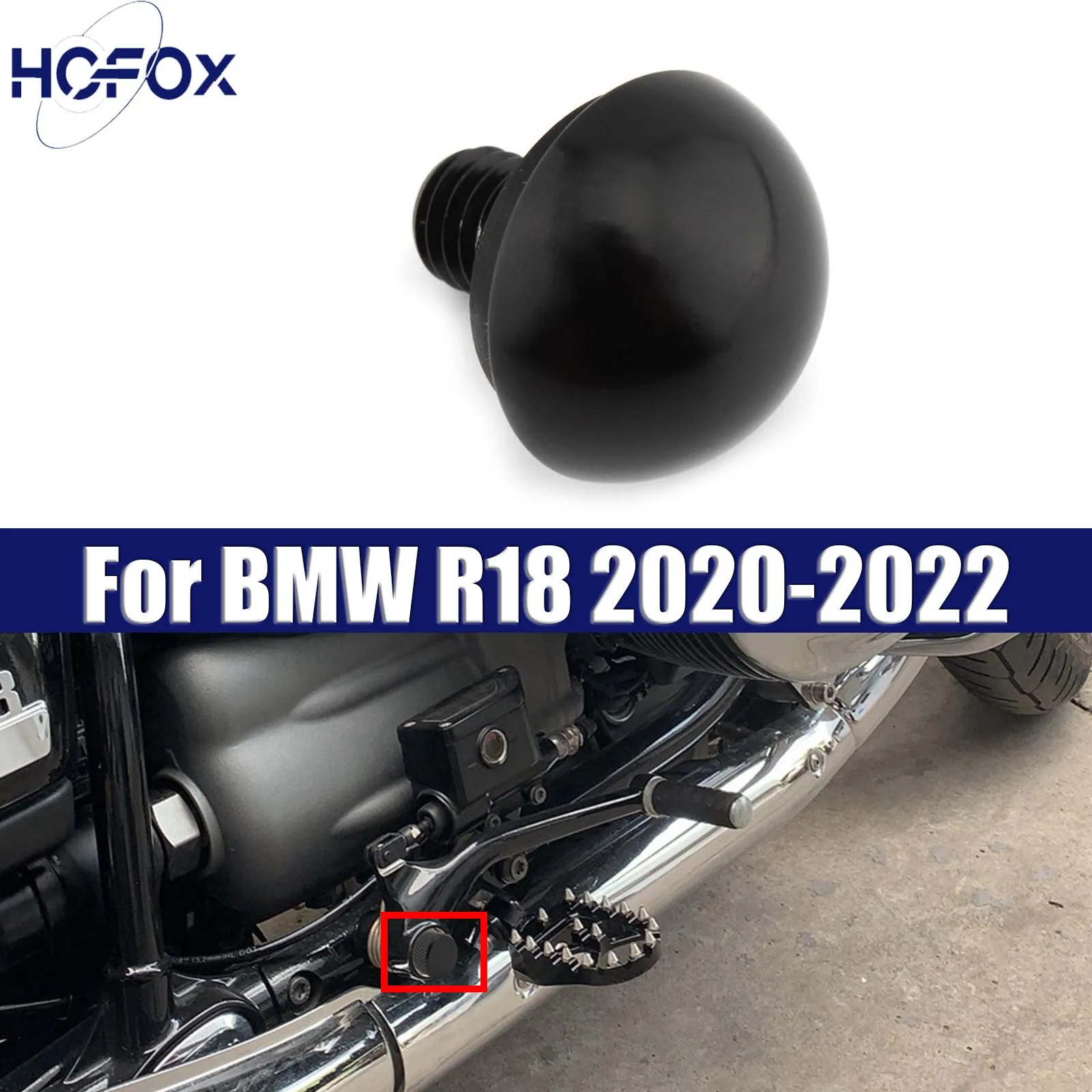 

For BMW R18 2020-2022 Brake Lever Screw Plug Decorative Cover