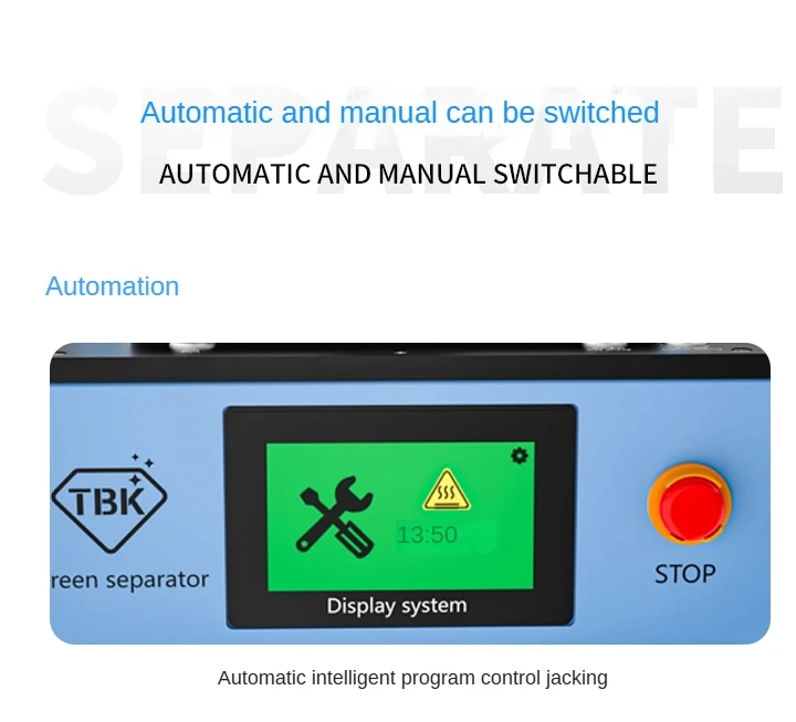 

Phone Repair Tool Separating Lcd Screen for Phone Screen Removal MachineTBK 288