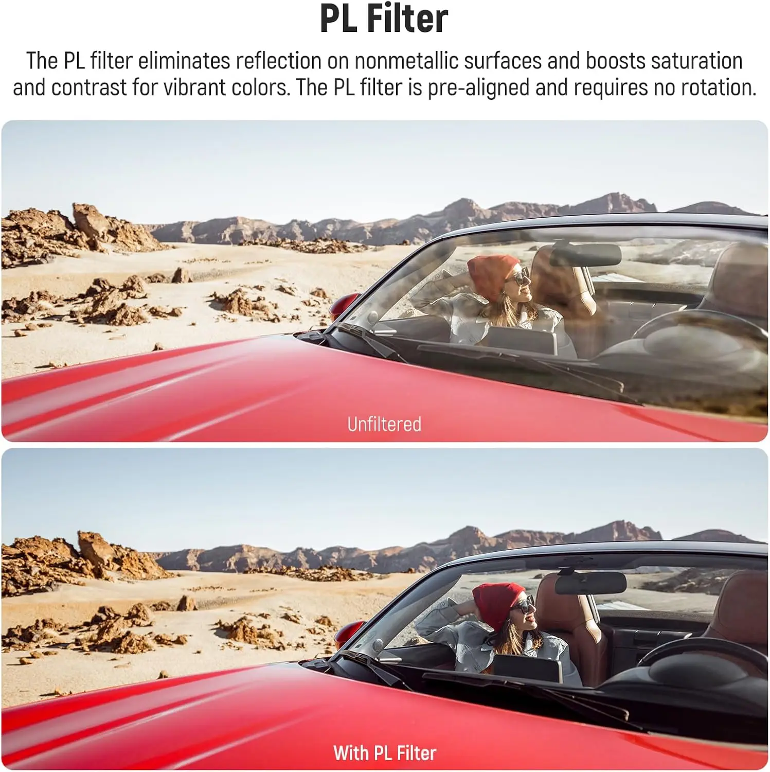 NEEWER ND-Filter-Set für DJI Flip/Lito X1 Drohne, aufsteckbares HD-Filter-Kit mit neutraler Dichte und zirkularer Polarisierung für Objektivfilter – Detail 2