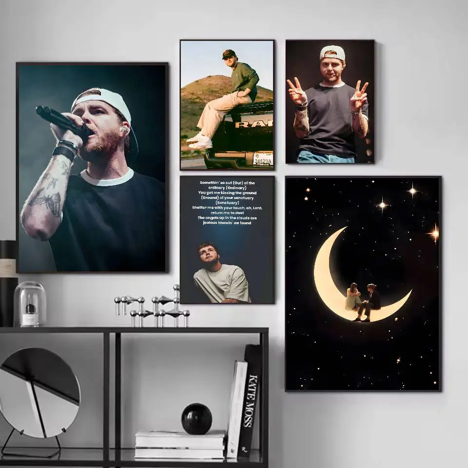 المغني أ-أليكس دبليو وارن ملصق عادي ذاتية اللصق الفن ورق مقاوم للماء ملصق مقهى بار غرفة النوم جدار ديكور