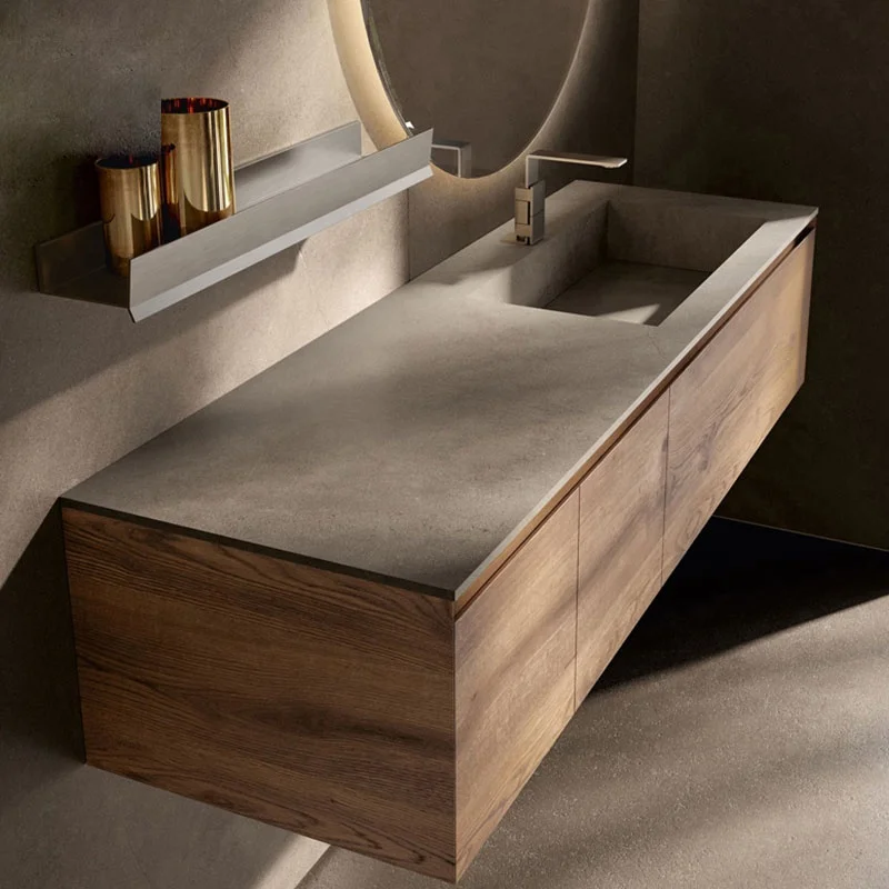 

Bathroom Vanity Small Modern Vanity Supplier with 60 Inch Vanity Single Sink