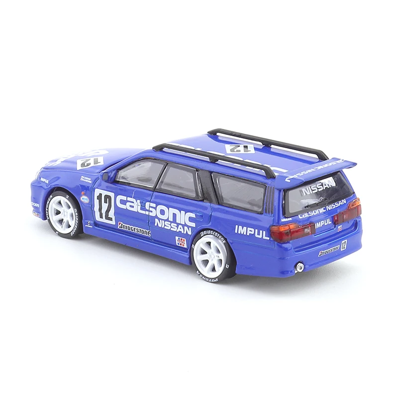 Xcartoys Pop Race 1/64 Stagea R34 Calconische Auto Legering Speelgoed Motorvoertuig Diecast Metalen Model Kinderen Kerstmis Speelgoed Voor Jongens