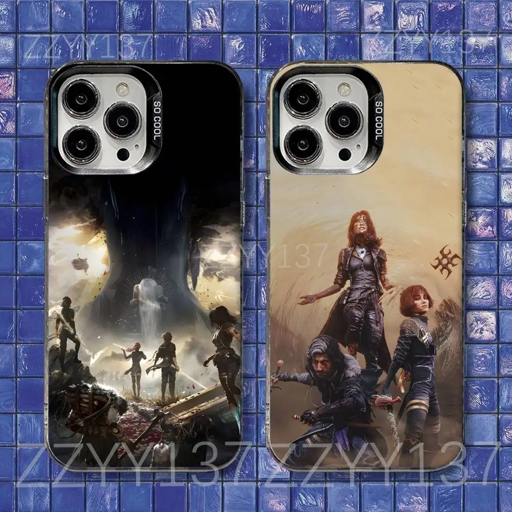 

C-Clair Obscur Expedition 33 Phone Case For iPhone 17,16,15,14,13,12,11,Air,X,XR,Pro,Max,Plus Protect Plating