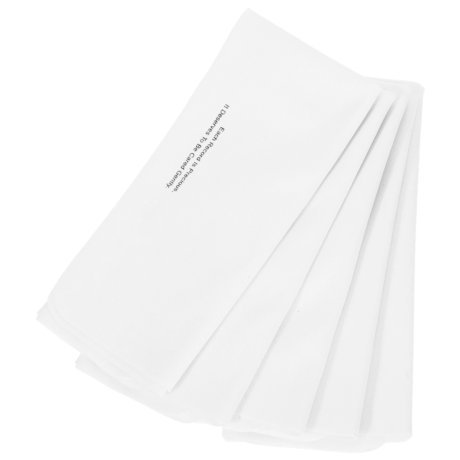 

5 Pcs Microfibre Cleaning Cloth for CD Vinyl Discs High Efficiency Dust Removal Reusable Glasses Phone Screen Cleaner