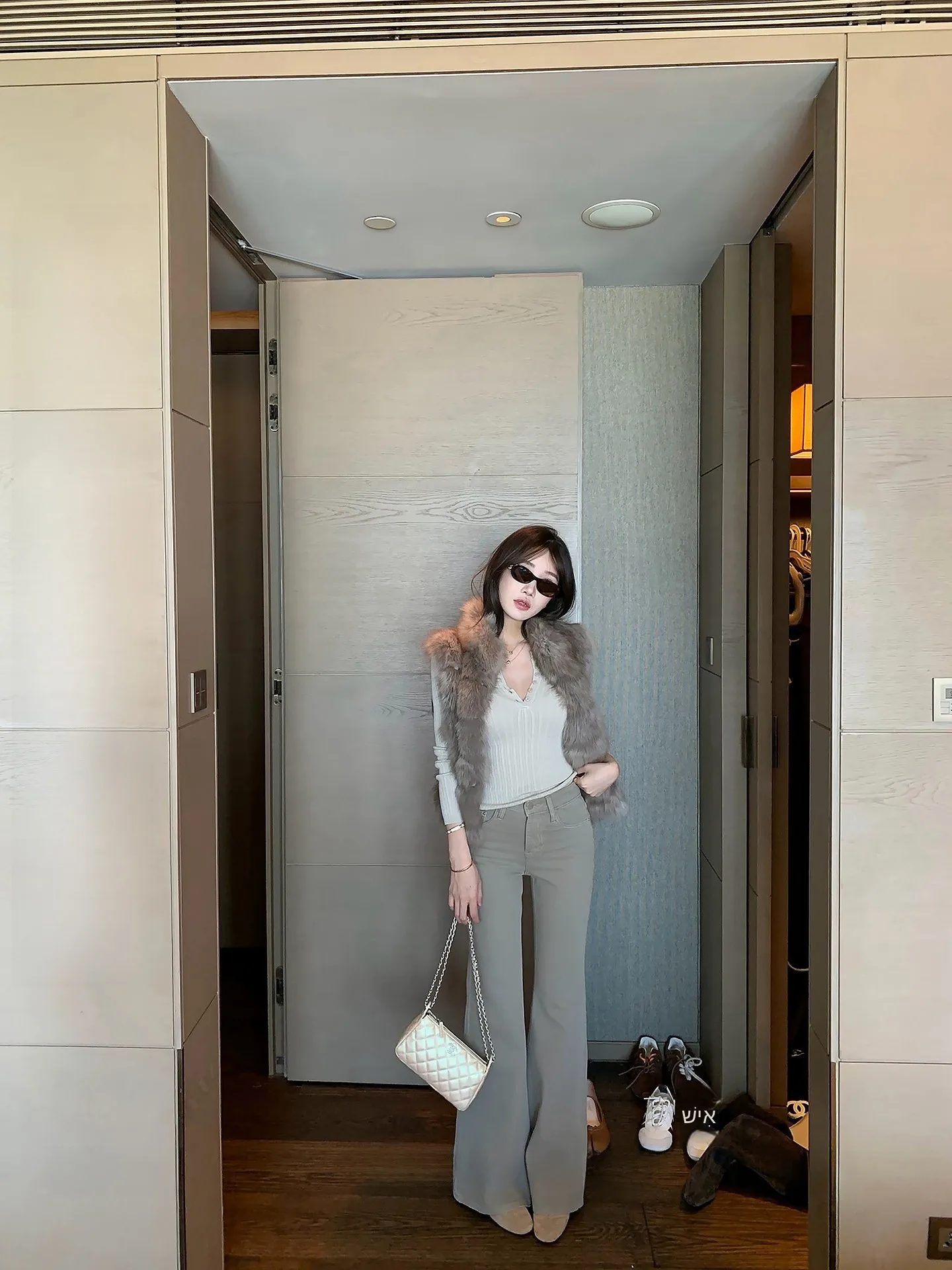 

High Waist Wide Leg Denim Jeans Women's Spring Korean Style Tight Drapey Floor-Length Versatile Long Pants Micro Flared