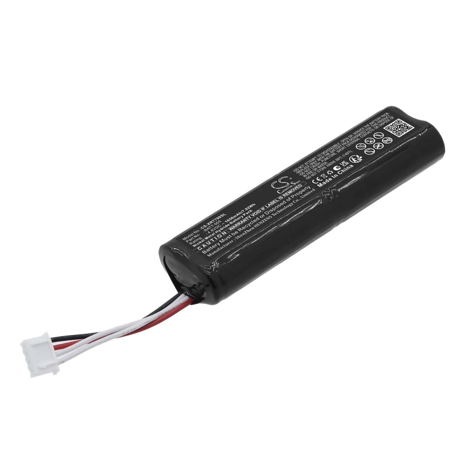 Cameron Sino 4.8V 1650mAh Replacement Battery BATT-005, BATT-003 for X-Rite Ihara Plate P300 P350 Ihara R710 R720 R730 R700