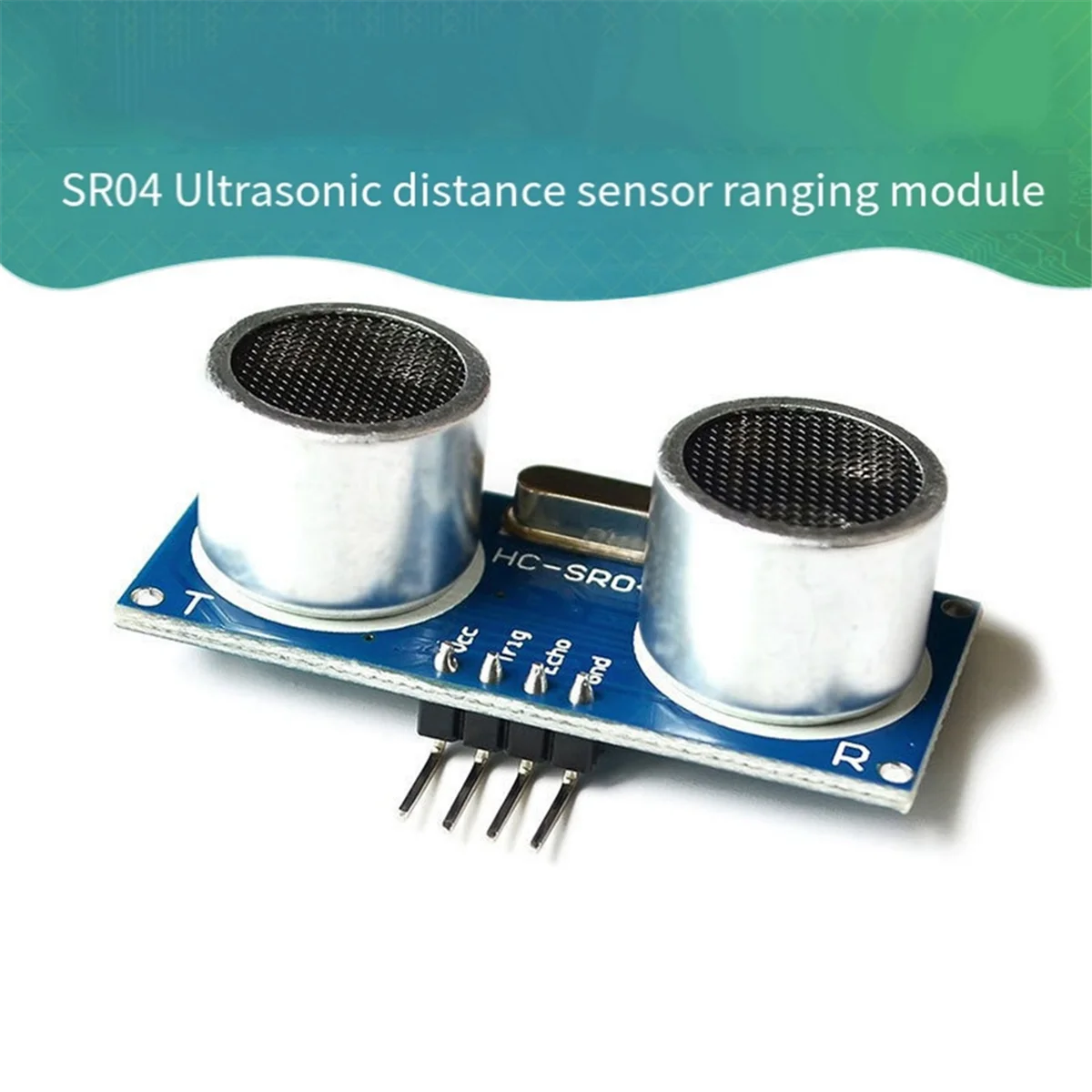 A51I 1Pcs Ultrasonic Module -SR04 SR04 4Pin Distance Measuring Transducer Sensor