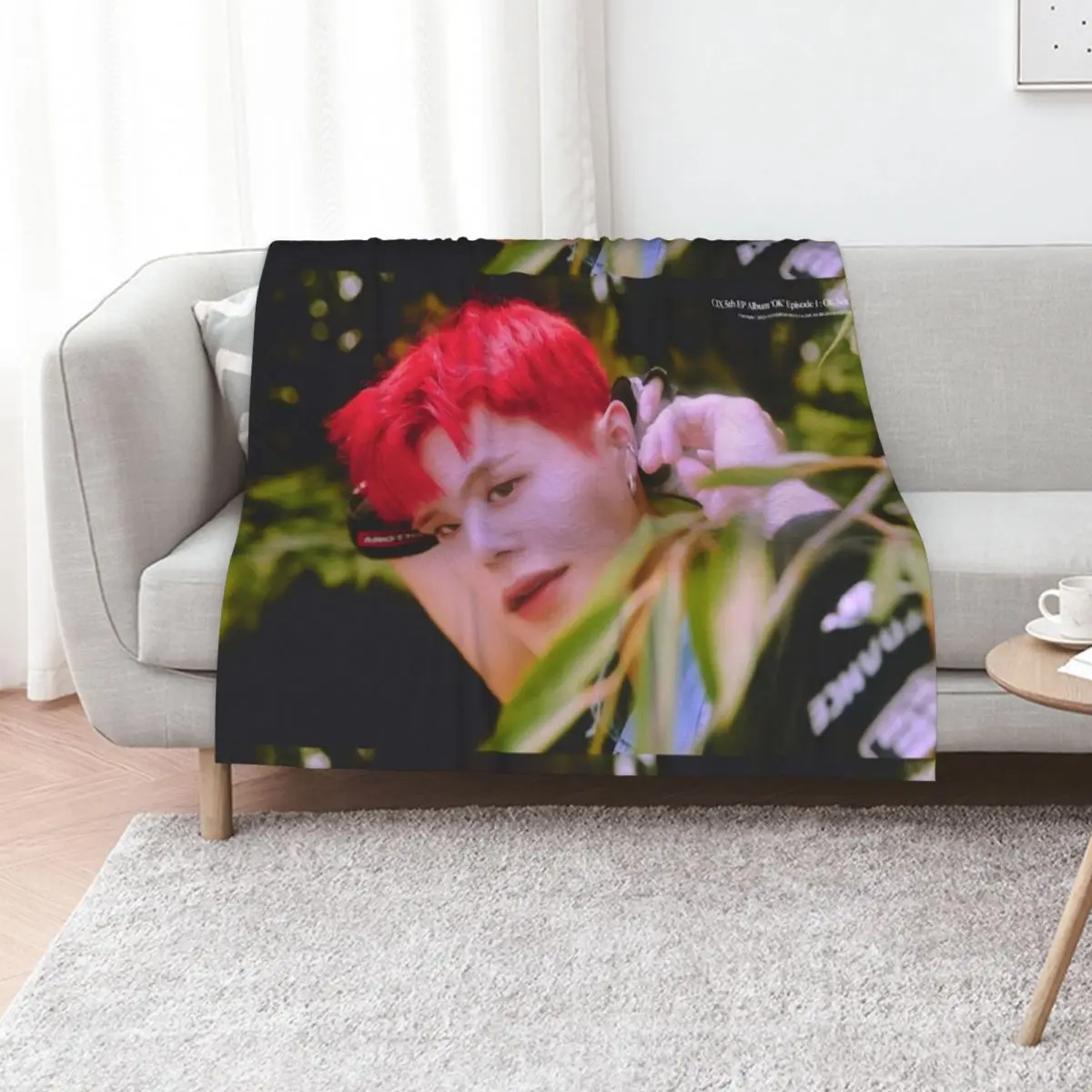 Seunghoon CIX - 'OK' Episode 1 : OK Not Teaser Pictures 458 BX, Seunghun, Yonghee, Bae Jinyoung, Hyunsuk KPOP boy Throw Blanket