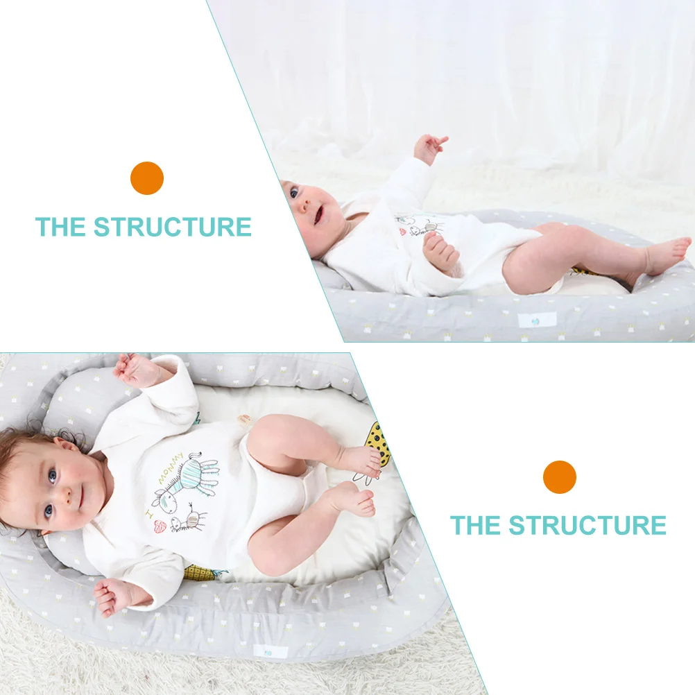 Sleeper Co-sleeping Baby Lounger Pillow Portable Infant Crib