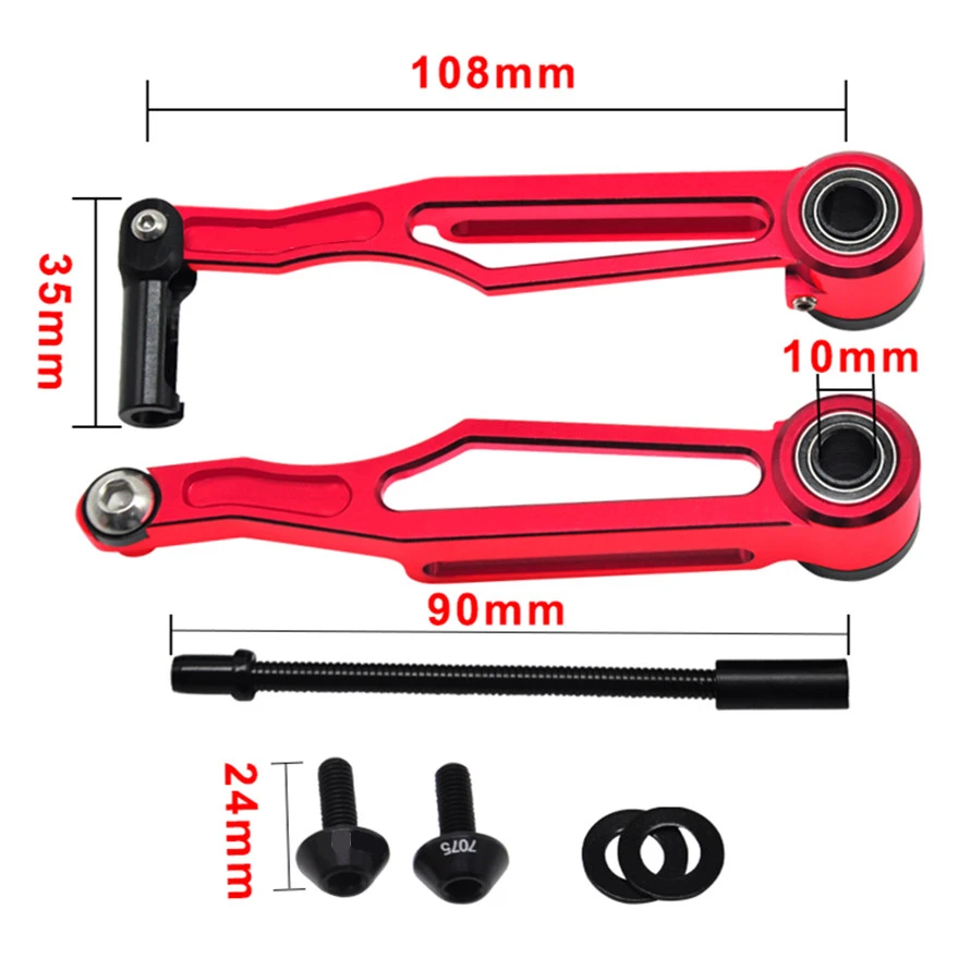 412 Faltrad Kurzarm-Langarm-Bremse Fahrrad 82mm 108mm V-Bremsklemme – Detail 3