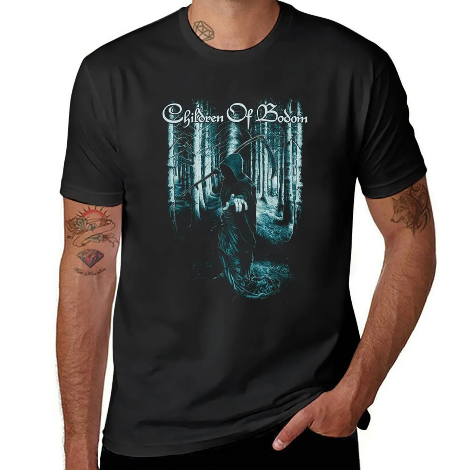 

Children of Bodom T-Shirt anime baggy shirts valentines boutique clothes plain t shirts men