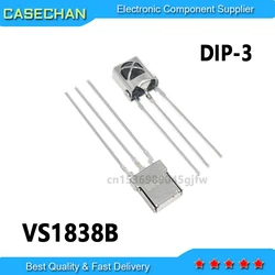 10PCS New and Original TL1838 VS1838 VS1838B DIP-3
