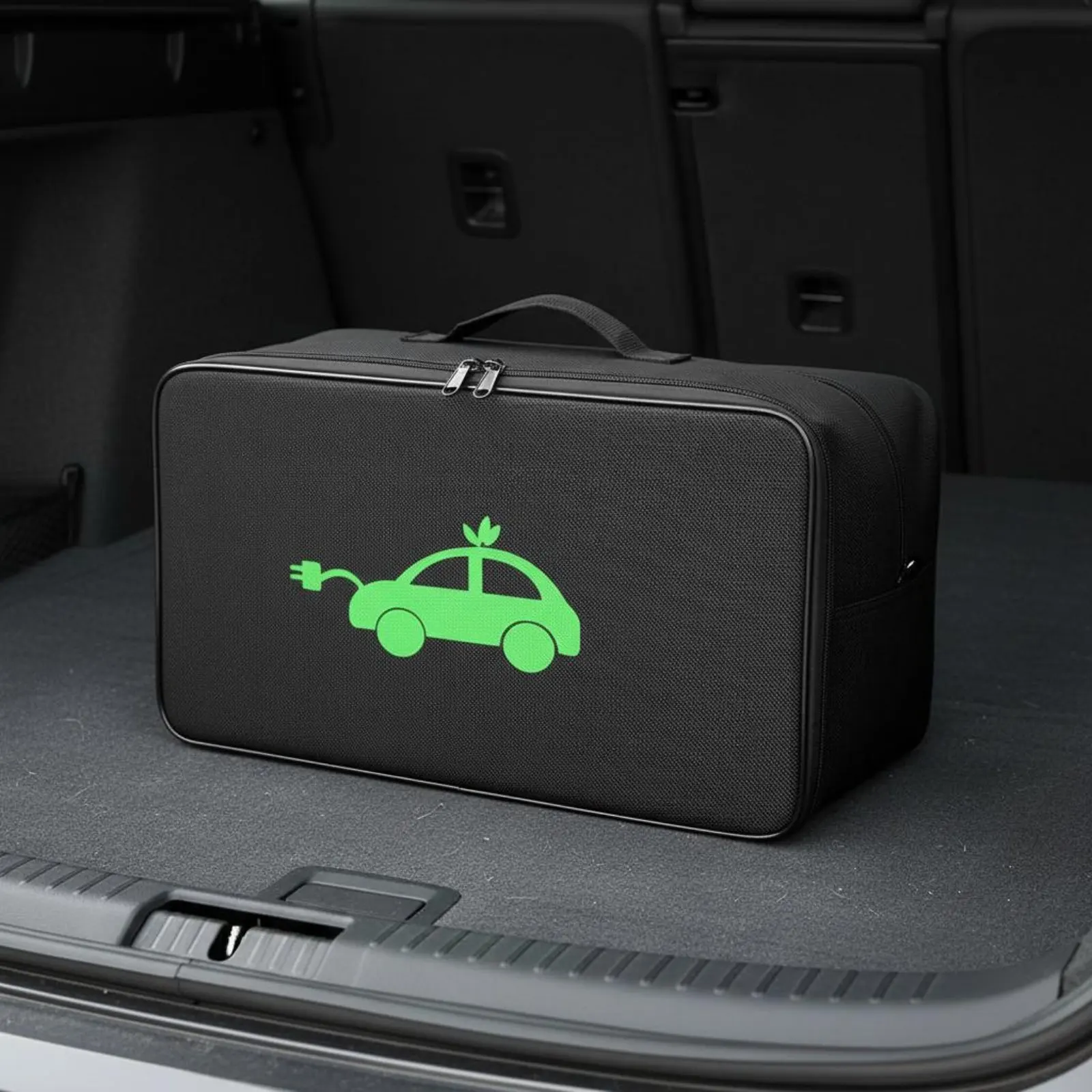 

Electric Charging Cord Bag Portable Electric Vehicle Charger Case Car Charger Cord Storage Bag Waterproof Automotive Accessory