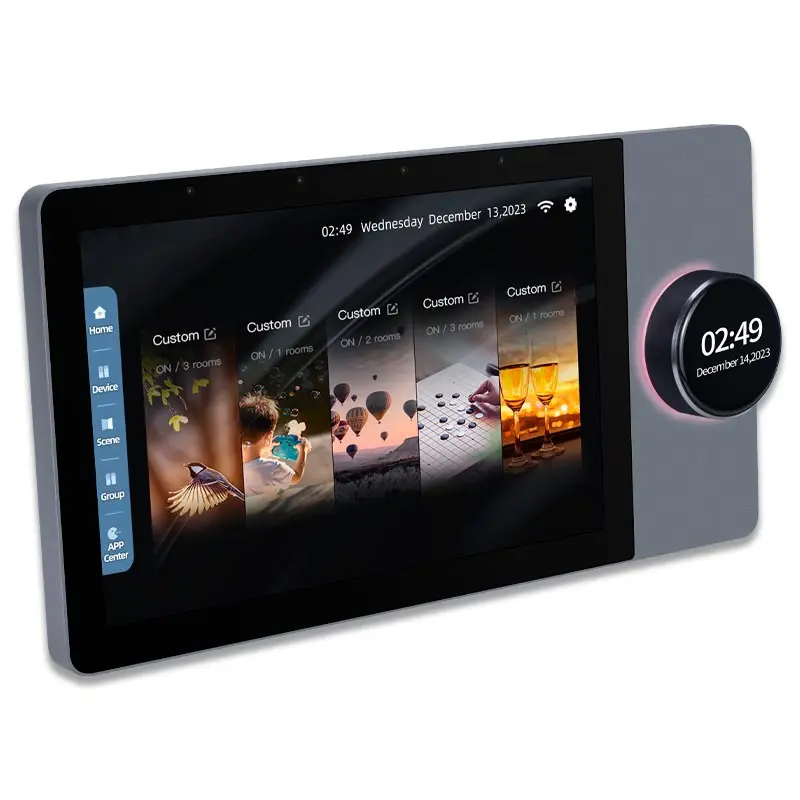 

Interruptor Inteligente Touch Screen Control Panel Android Wifi Alexa Wall Amplifier With and Zigbee