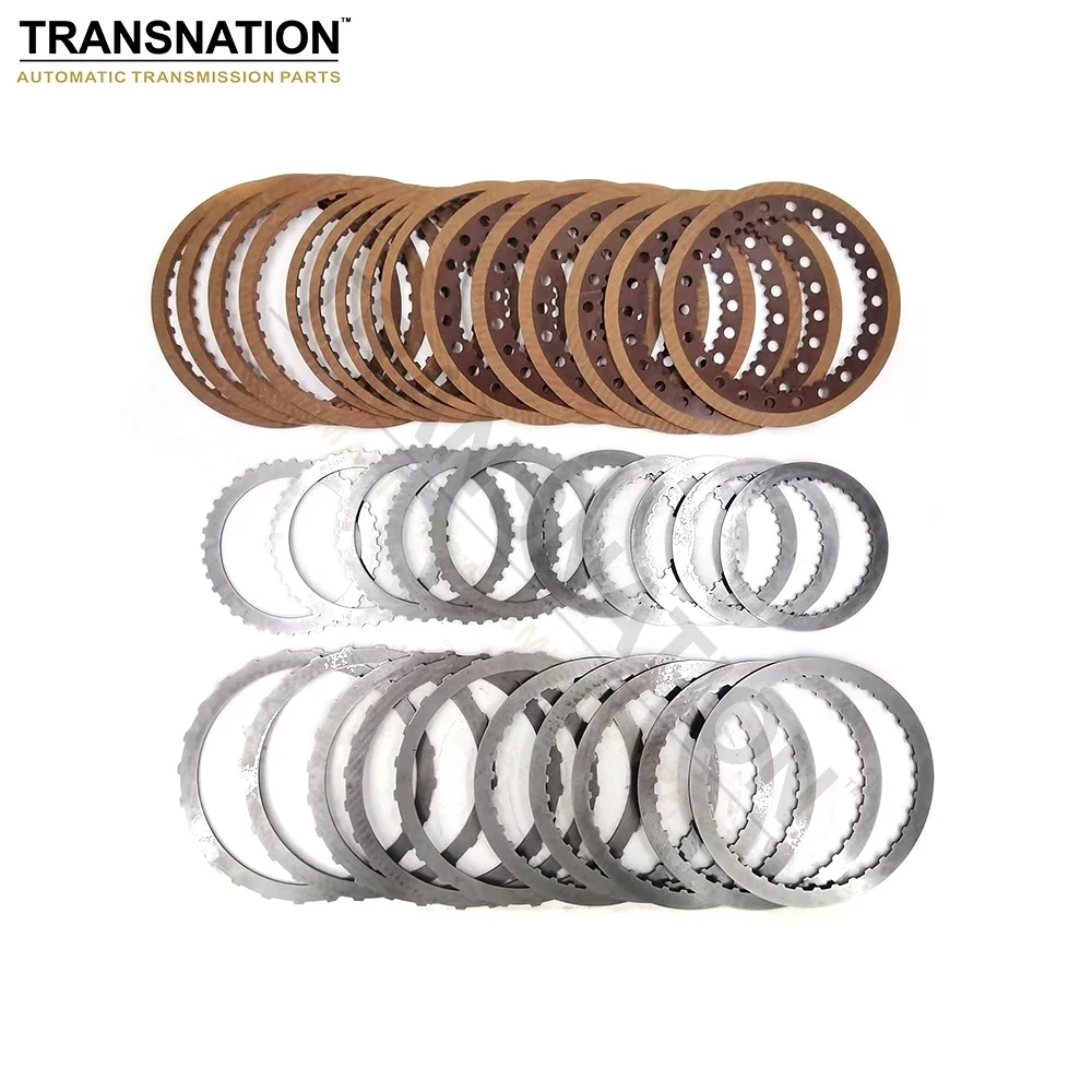 6L45E 6L45 Auto Transmission Parts Clutch Plates Friction Kit Fit For BMW Car Accessories Transnation B201880B