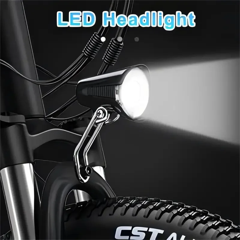 دراجات نارية كهربائية مقاس 26 بوصة دراجة جبلية للبالغين، محرك ذروة 700 وات 22 ميجا في الساعة 38 ميلًا 10.4AH 15.6AH دراجة كهربائية للبالغين #4