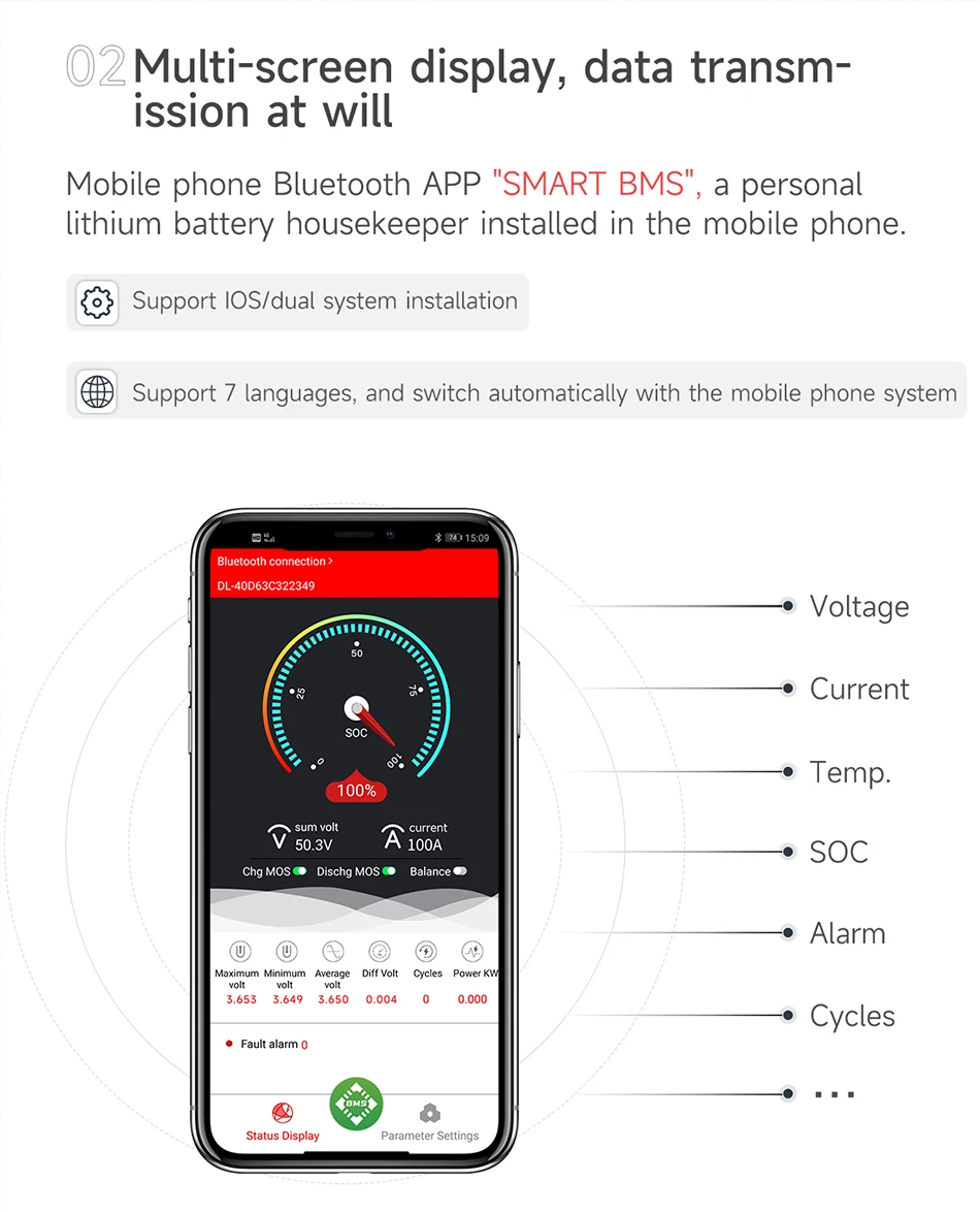 DALY BMS カスタム製品リンク (製品ではありません、簡単に注文しないでください)