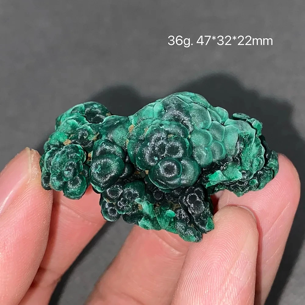 100% natural malachite (light illumination shows aperture) original stone mineral specimen healing crystal collection.