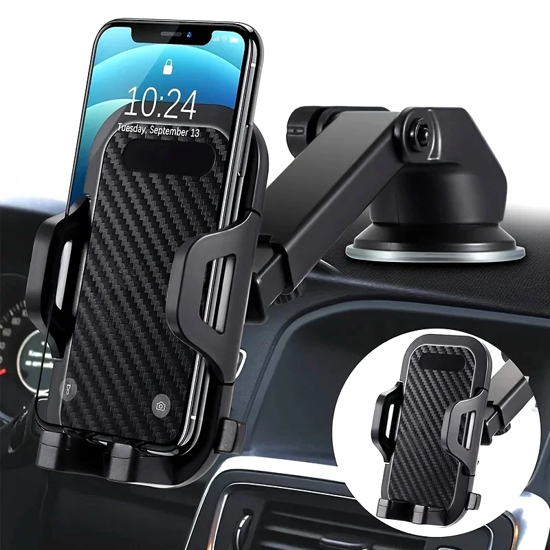 Sucker Car Phone Holder Mount Stand Suction Cup Smartphone Mobile Cell Support in Car Bracket For iPhone Xiaomi Huawei Samsung