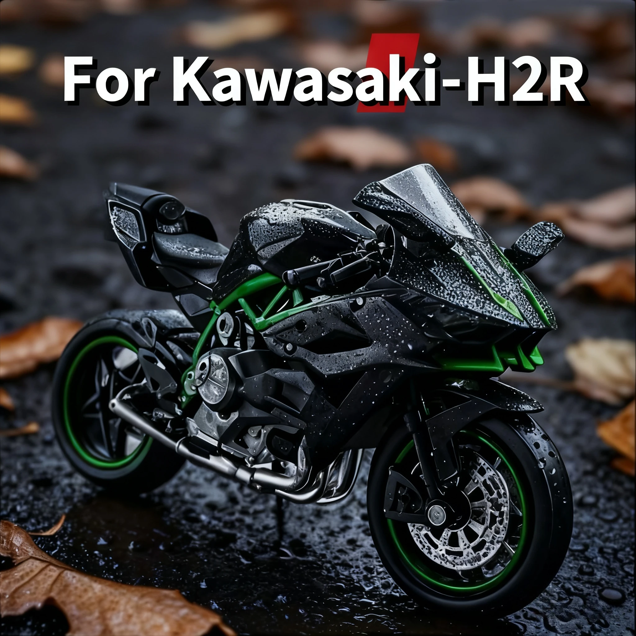 مقياس كبير 1:6 مناسب لدراجة نارية Kawasaki H2 ذات إصدار محدود من سبيكة كهدية عيد ميلاد للأطفال