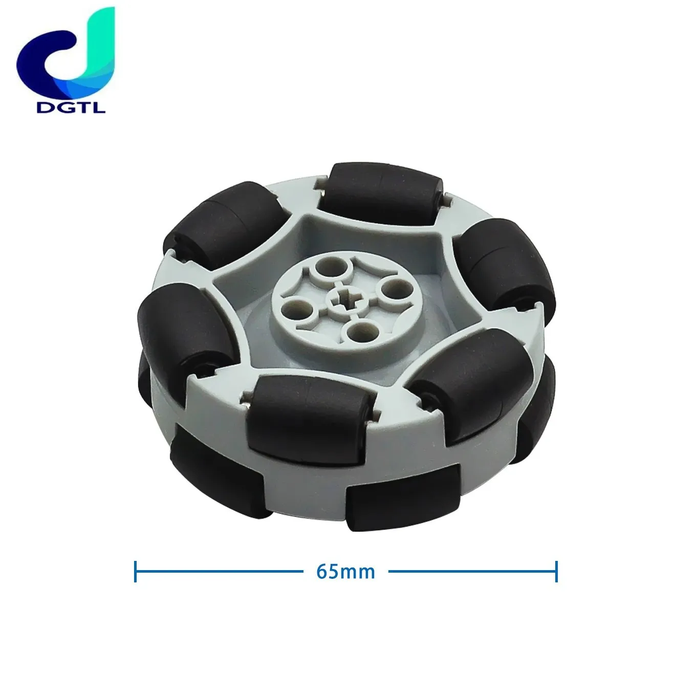 2.5 inch 65276 robot Fulai wheel 50mmtt motor compatible with Lego plastic omni wheel for omni wheel