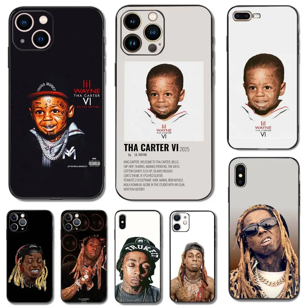 

Lil Wayne Tha Carter VI Phone Case For iPhone 16,15,14,13,12,11,Pro,X,XS,Max,XR,Plus,Mini Soft Silicone Black Shockproof TPU