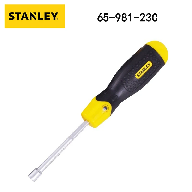 Stanley 65-981-23C Dual color Handle Nut Screwdriver Plastic Handle Socket Screwdriver