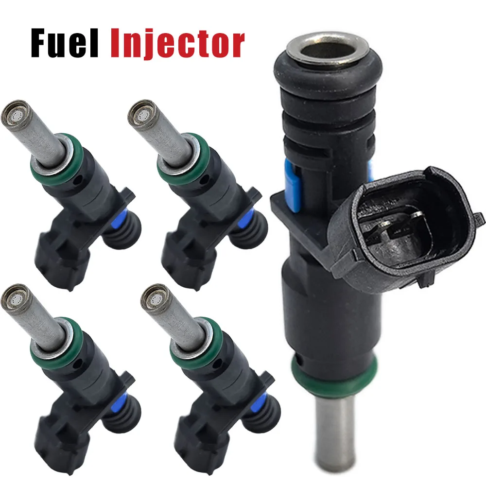 5 peças novo bico injetores de combustível 07k906031c para volkswagen coelho golf beetle passat 2.5l 2007-2015