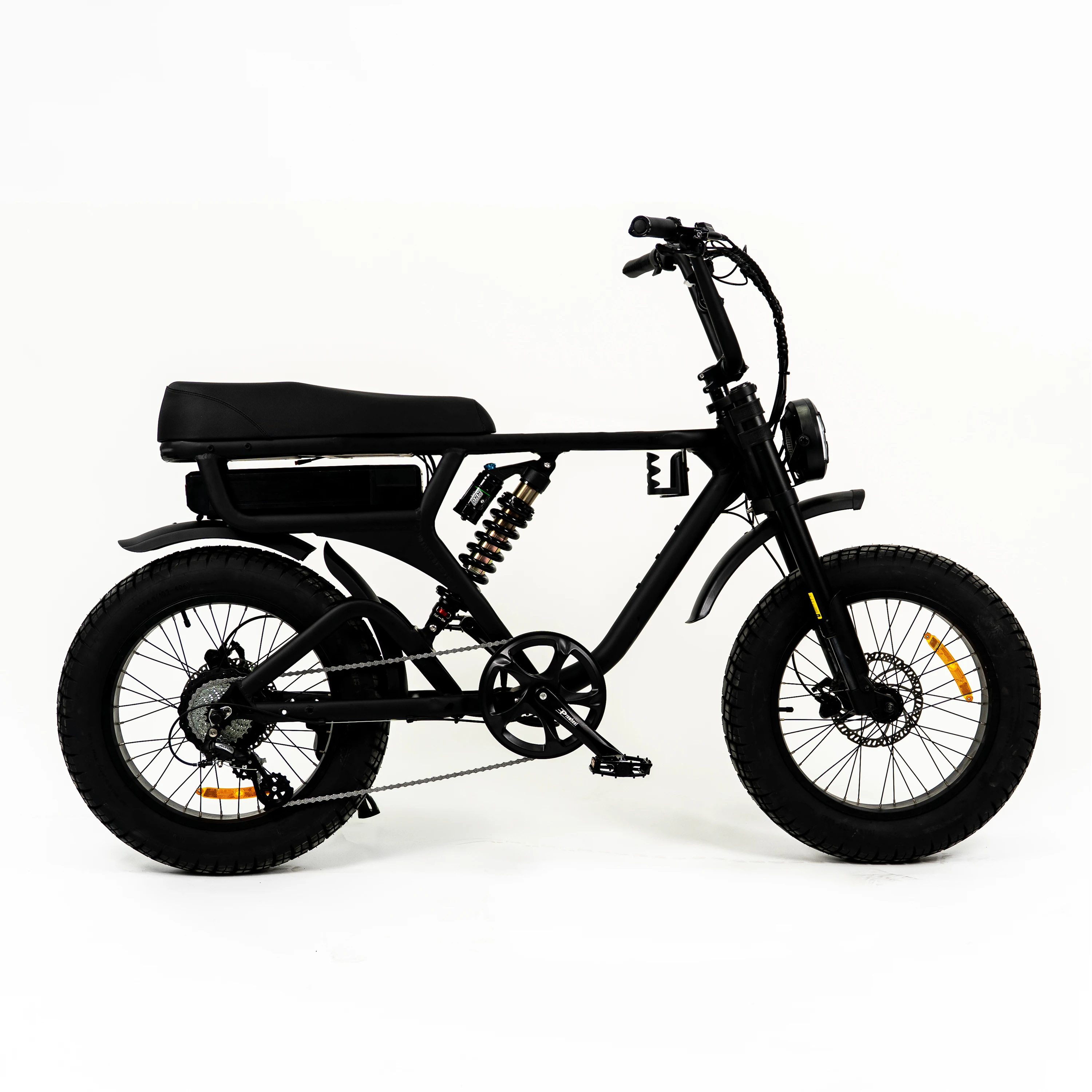 1000W 20" Fat Tire Electric Bike: Dual Suspension Long Range Ebike