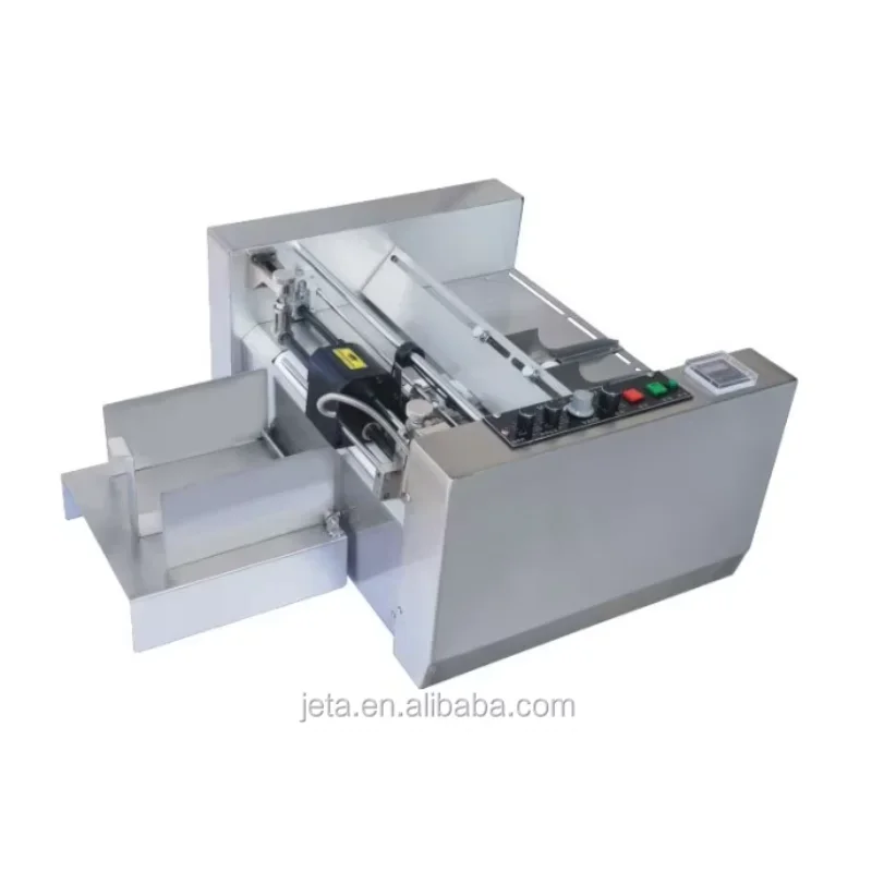 JT-MY420 Automatic Embossing Batch Coding Expiry Date Stamping Printing Machine for Product Labeling