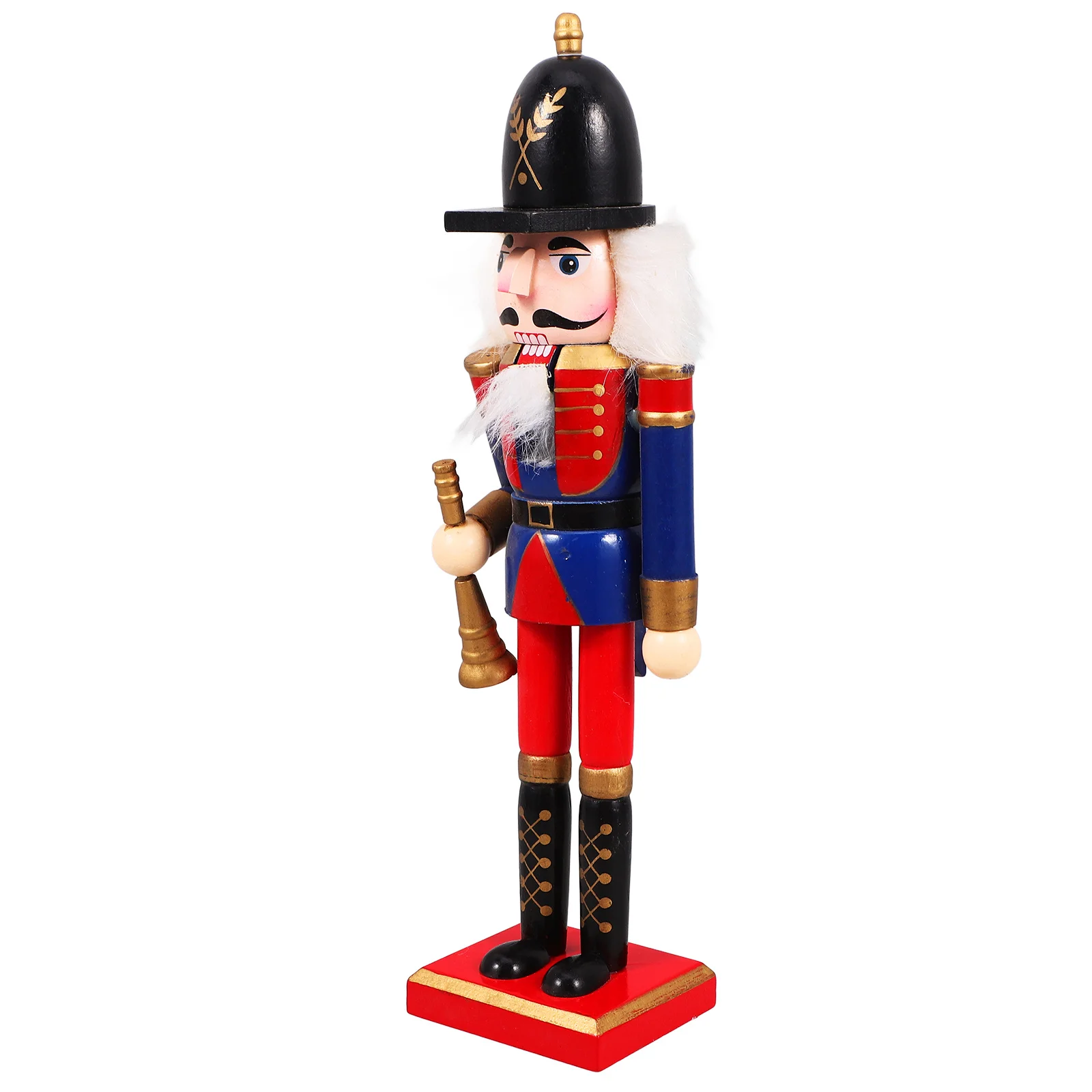 

Desktop Wooden Nutcracker Decor Christmas Holiday Ornament Home Decoration Xmas Gift for Wedding Valentine Engagement