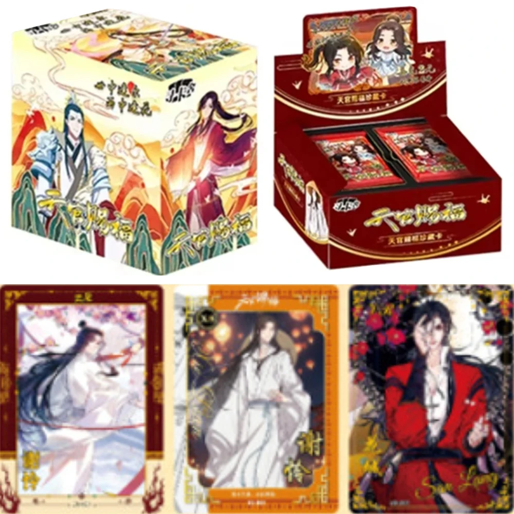 Heavenly Ambtenaren Zegen Kaart Fenghua Hoofdstuk Taoyuan Duizend Lantaarns Kaart Tianguancifu Anime Karakters Collectie Kaart