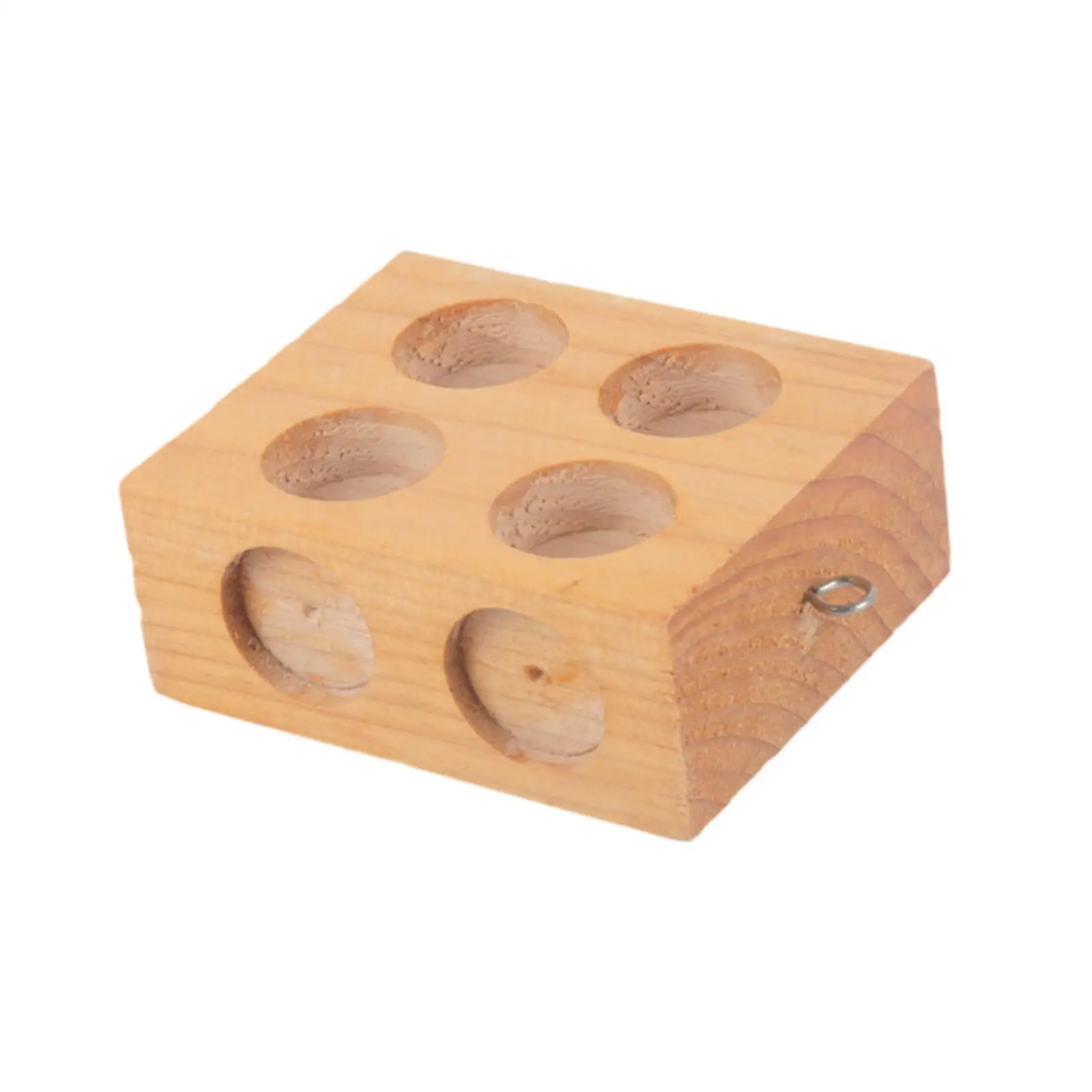 Solid Wood Frictions Block Adjustable Holes Physics Demonstration Block Science Lab Equipment for High School Education