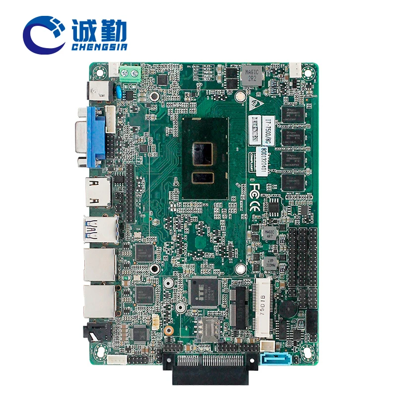 Piesia Встроенный процессор Intel I3 I5 7-го поколения Материнская плата PCI-E VGA LVDS HDM-I DDR4 RAM Промышленная материнская плата