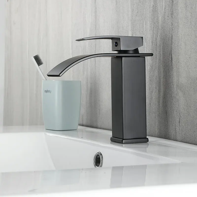 Countertop wash basin basin faucet Toilet bathroom waterfall faucet household silent faucet