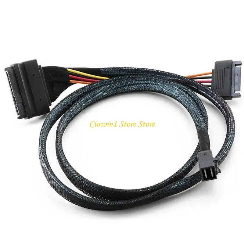 A3PC SFF-8643-zu-SFF-8639-Adapter mit 15-poligem Stromanschluss-NVME-Übertragungskabel – Detail 7