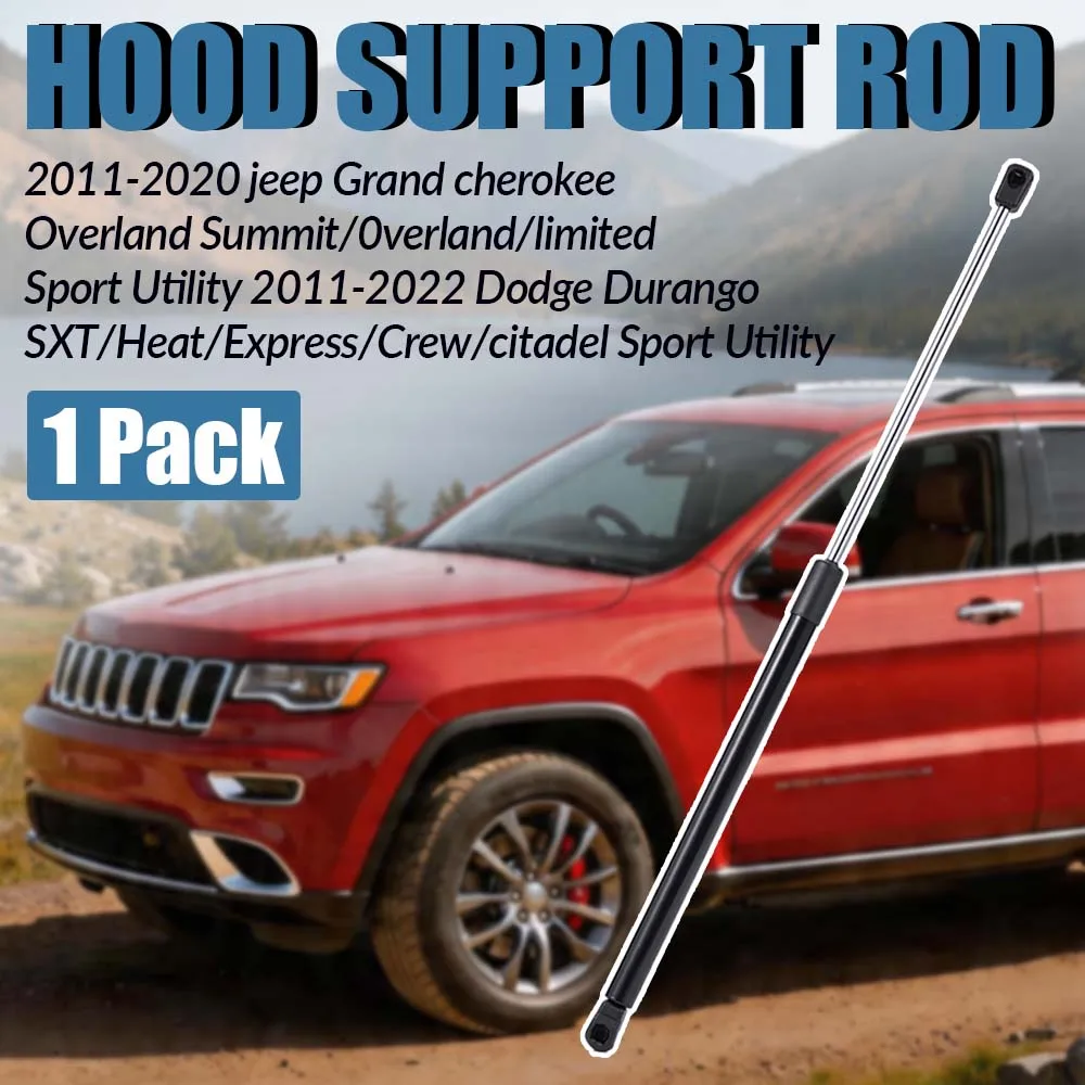 

Hood Lift Support Shock Struts for 2011-2020 Jeep Grand Cherokee 2011-2022 Dodge Durango Hood Gas Strut Bonnet Hydraulic Rod