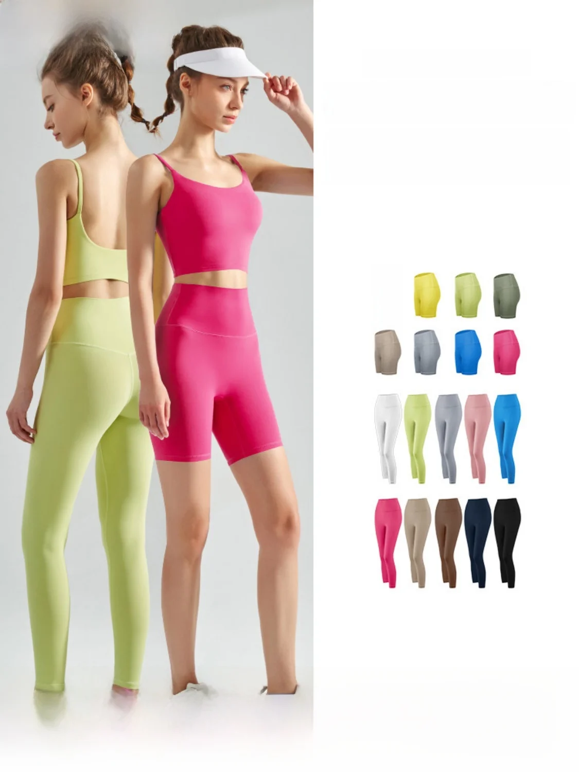 High Waist Yoga Pants Women's Fitness Training Tummy Control Running Sports Pants Professional Small Size Assorted Sizes