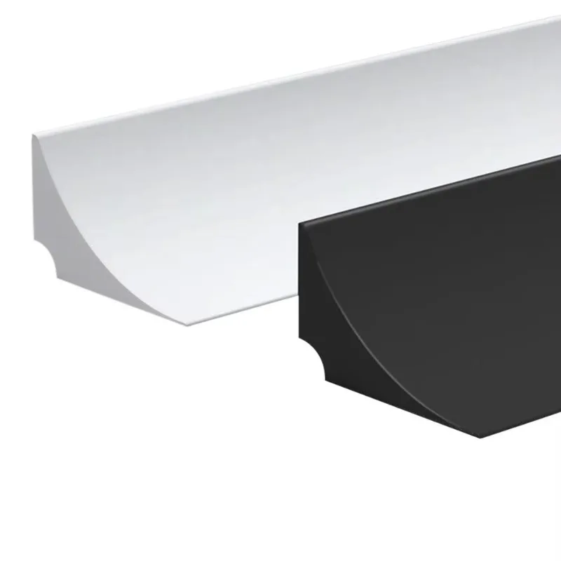 1PC 2Mx2.5CM PVC Curved Cove Trim Shower Water Dam Strip Bath Splash Barrier for Bathtub Surround Bathroom Renovation
