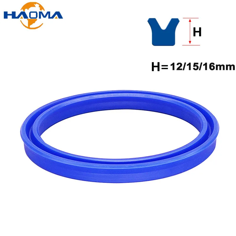 1PC UN/UNS/UHS/U/Y Polyurethane Oil Seal Hydraulic Sealing Ring Cylinder Hydraulic Rod Shaft Piston Hole General Sealing Ring