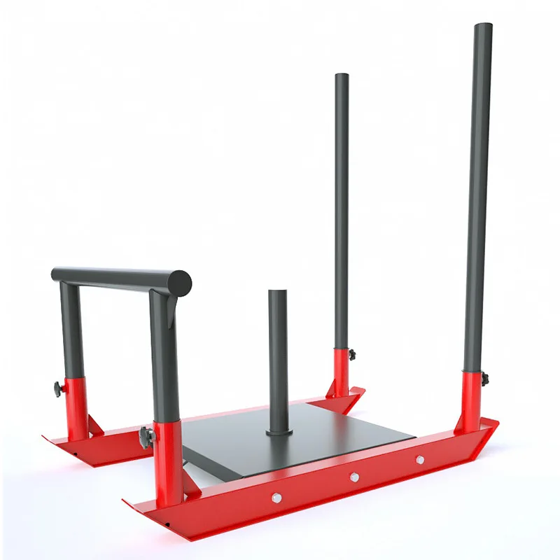 Sled Car Gym Commercial Athletics Strength Fitness Training Explosive Strength Cart Lawn Resistance Welding