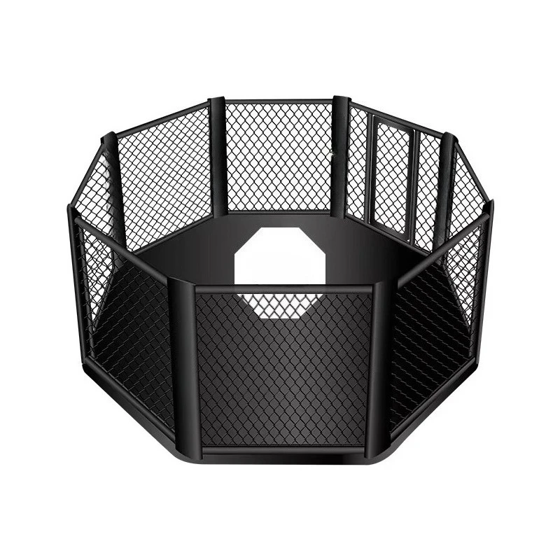 Custom Logo MMA Octagonal Cage & Boxing Ring | Professional UFC Fighting Training Gear