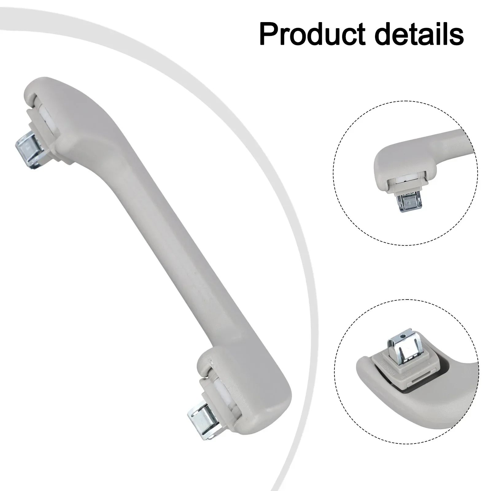

For RSQ3 2014-2018 Interior Headliner Handle For Vehicle Front Gray Direct Replacement Front Interior Placement