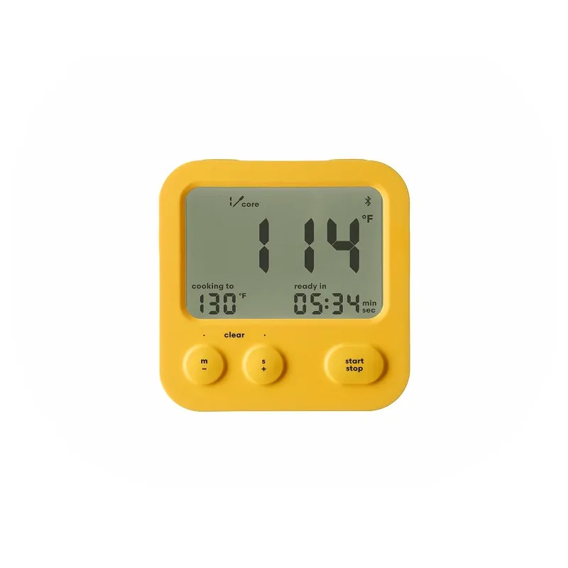 

Display — for use with Eight-Sensor Combustion Predictive Thermometer — Rugged Timer/Controller - Boosts Bluetooth Si